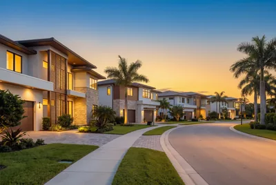 Single-home streetscape