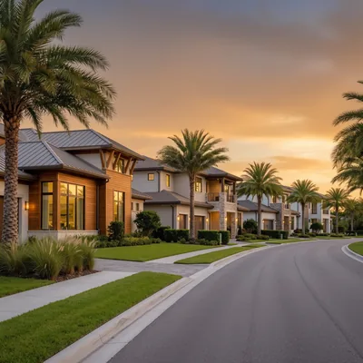 Single-home streetscape