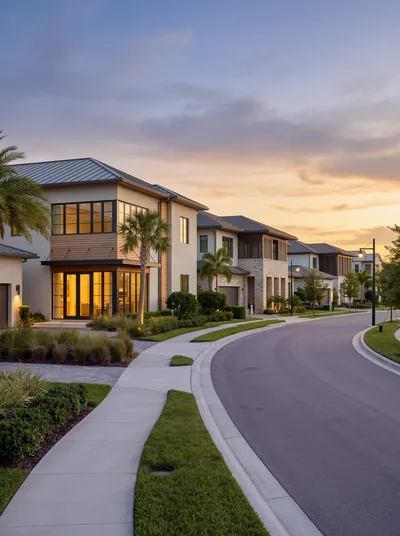 Single-home streetscape