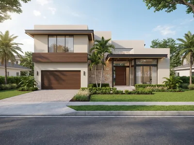Single-home streetscape