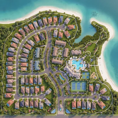 Community aerial view